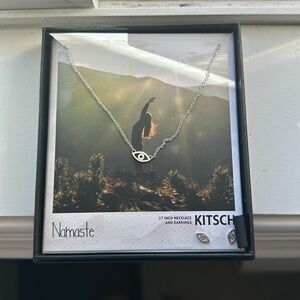 BRAND NEW Kitsch earring and necklace set